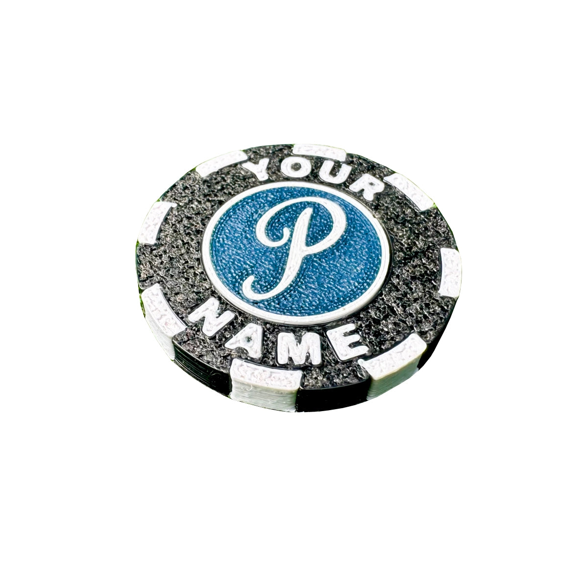 Personalised Poker Chip Magnetic Ball Marker